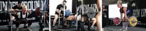 Jan Roesch Powerlifting 4 Women Squat 131kg, Bench 68kg, Deadlift 160kg