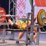 Kim Stevenson 107.5kg bench